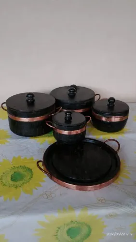 Conjuntos de panelas pedra sabão