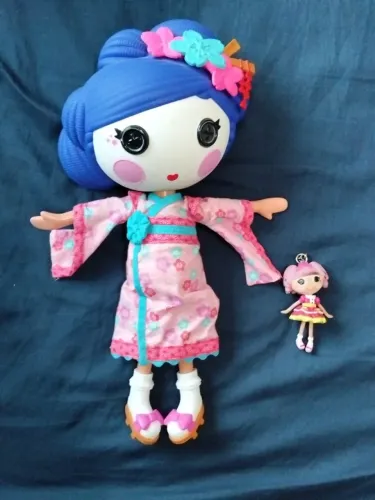 Boneca Lalaloopsy Original Yuki Kimono + Chaveiro