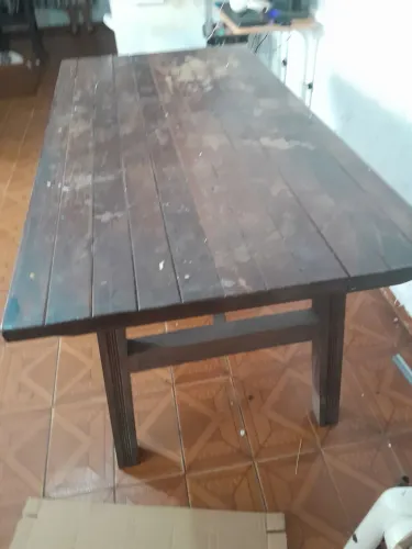 Mesa colonial madeira maciça