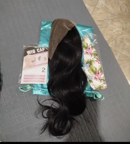 Front lace cabelo humano