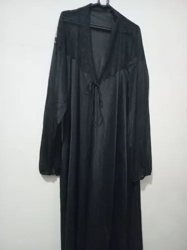 Hobby, na cor preto. Tecido transparente