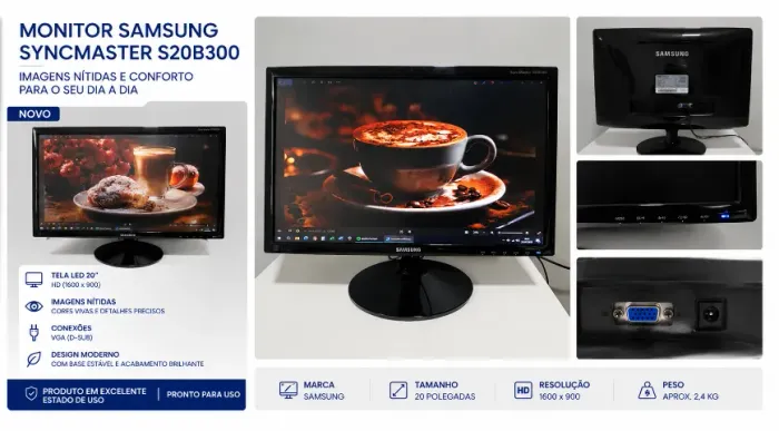 Monitor de PC 20 Pol.