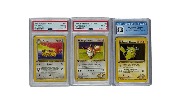 Kit Cartas Graduadas 1ST Firts Edition - cartas exclusivas de coleção pessoal