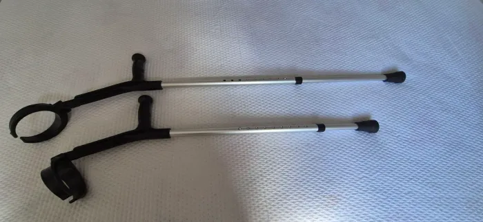 Muletas de alumínio