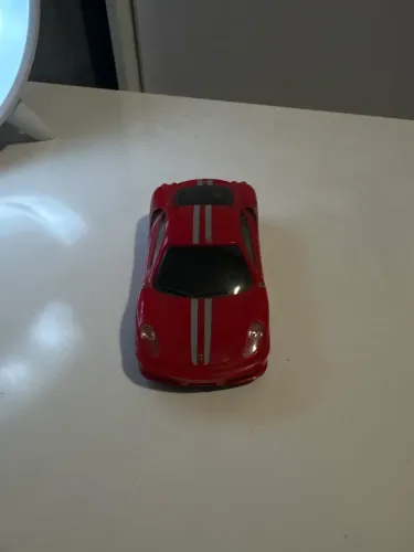 Miniatura Ferrari 430 Scuderia - Bburago - Vermelho - 1/64