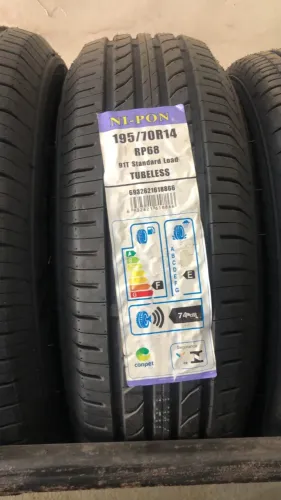 Pneu 195/70/14 Nipon novo! (bom para opala fusca maverick onix )