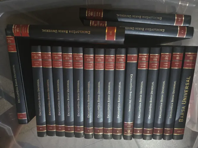 Enciclopédia Barsa Universal 2009 - Coleção Completa 18 Volumes.