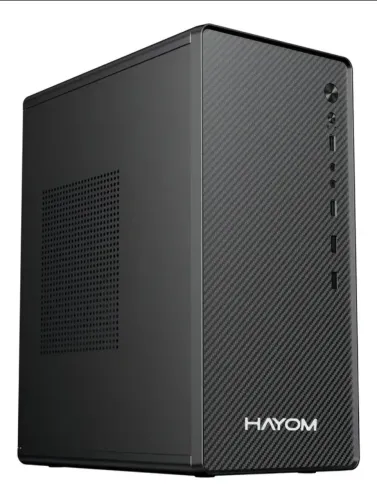 Fonte ATX 500w + Gabinete Gb1752 Office Hayom atx usb frontal 