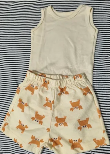 Conjunto Hering Baby tamanho 3 a 6 meses
