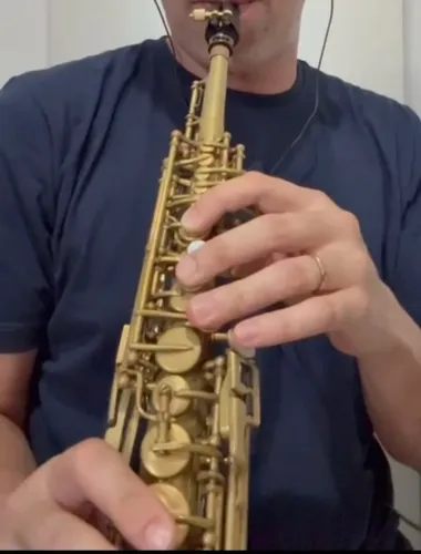 Sax soprano Winston americano - Mecânica similar ao Mark IV