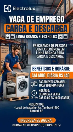 Vaga de emprego 