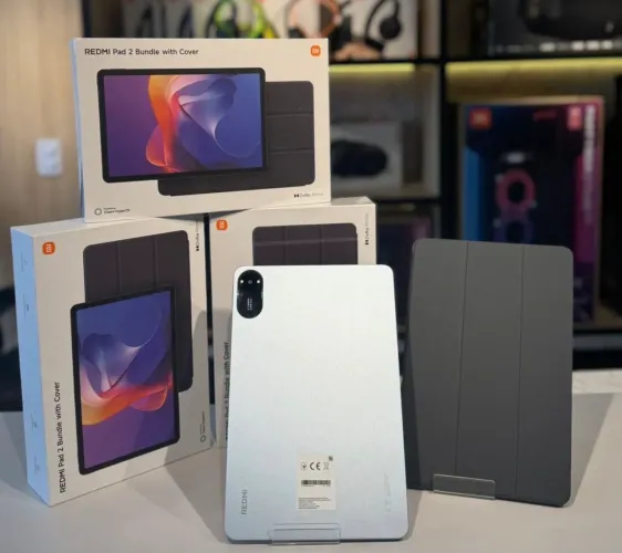 Tablet Redmi Pad 2 COM CAPA ORIGINAL 128/04 Lacrado Entregamos