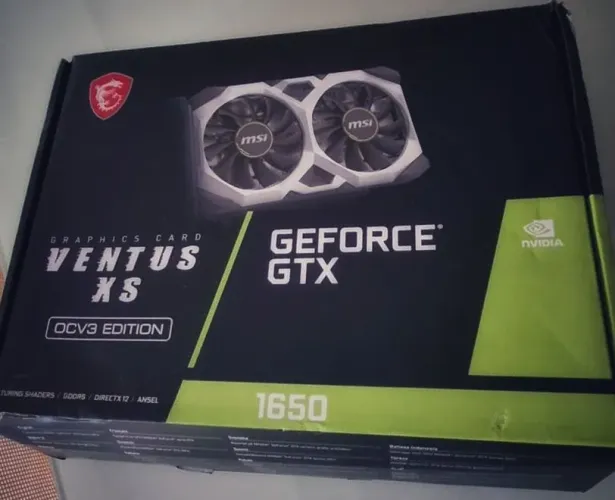 Placa de Vídeo - GTX 1650 Ventus XS