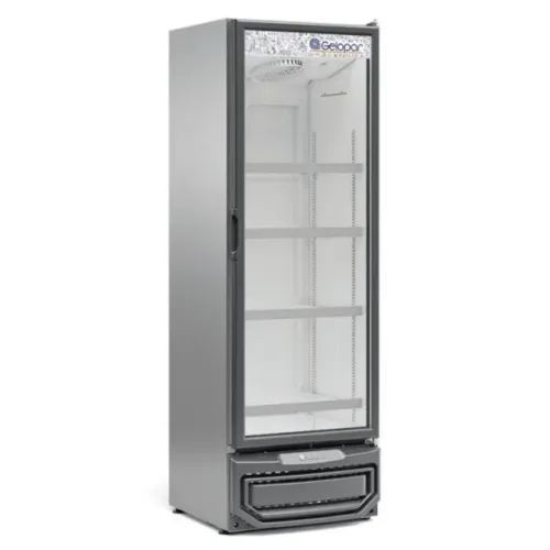 Refrigerador Vertical 410L Preto Gelopar
