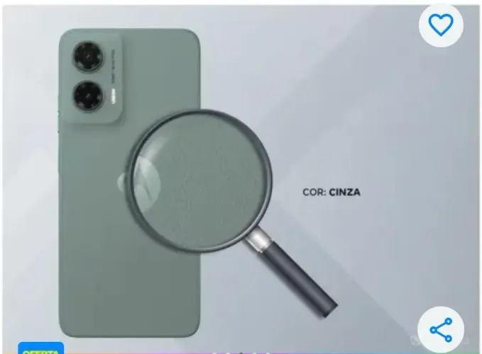 Vendo celular MotoG 35, cinza