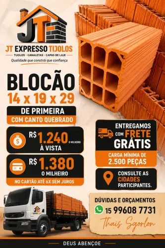 BLOCÃO DE PRIMEIRA CANTO QUEBRADO
