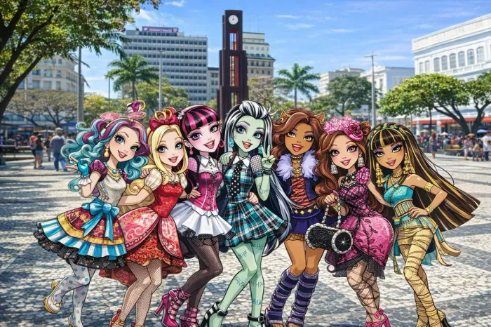 Grupo Ever After High e Monster High para Cearenses 