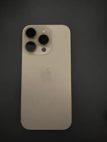 iPhone 16 Pro, Titânio Deserto - Com Caixa, Impecável!
