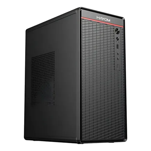 Gabinete Office Hayom S/fan S/fonte Micro-atx 2 Portas Usb 2.0 Preto - Gtech