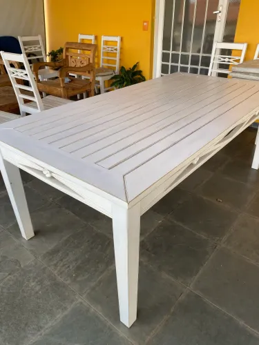 Mesa Jantar Rústica Madeira