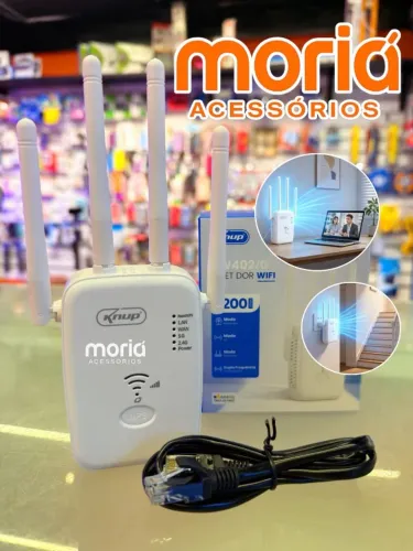 Repetidor Wi-Fi Dual Band 2.4GHz + 5GHz ? Access Point e Roteador