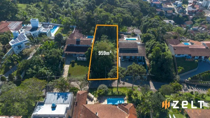 Terreno à venda, 959 m² por R$ 910.000,00 - Centro - Blumenau/SC