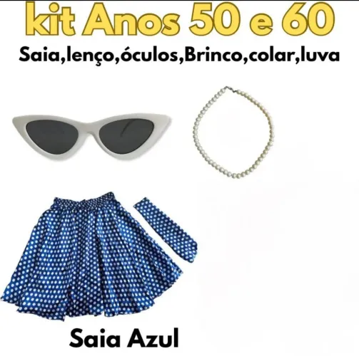 Kit anos 50 e 60
