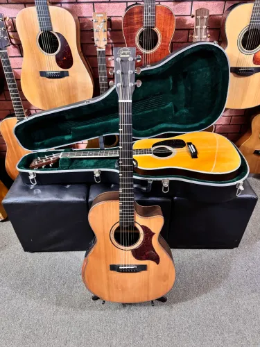 Violão Gonzalez Wonder Acoustic tampo sólido cedro fishman ANALISO TROCAS