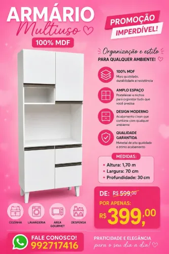 Armario de cozinha mdf Fazemos entrega grátis ? ? ? ? ?