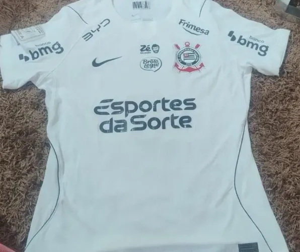 Camisa de jogo Corinthians