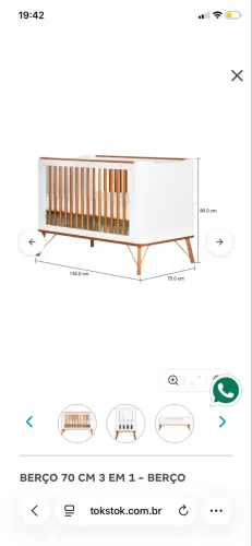 Berço 3 em 1