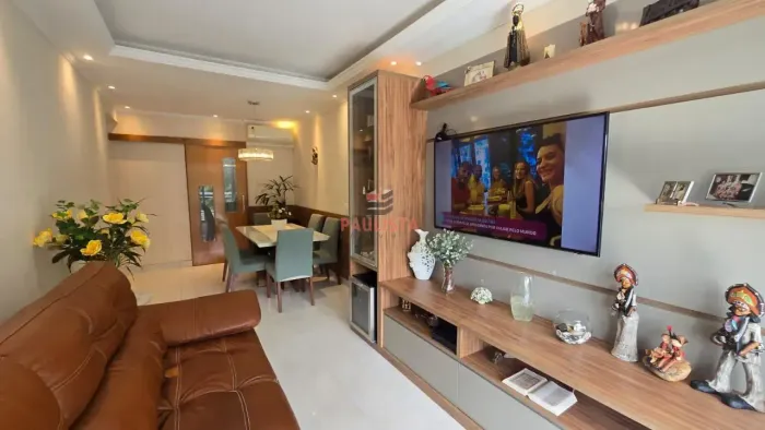 Modernidade e Conforto no José Menino: Apartamento de 3 Quartos (1 Suíte) com 2 Vagas de G