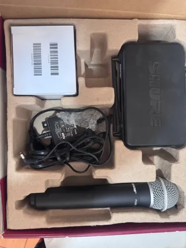 Microfone shure pg28 sem fio