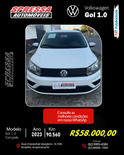 Volkswagen Gol Geração VII 1.0 12V Flex Mec. 4P 2023