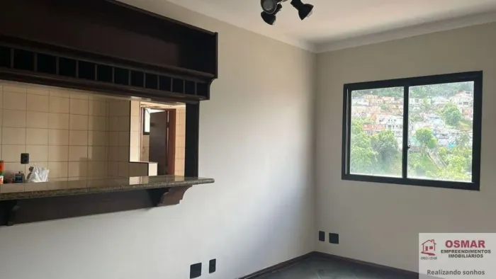 Aluguel de Apartamento Moderno no Marapé, Santos-SP: 2 Quartos, 1 Sala, 1 Banheiro, 1 Vaga