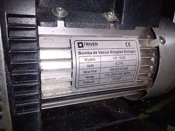 Bomba de vácuo friven 6 cfm para refrigeração