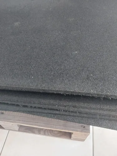 Placa de piso emborrachado academia 1x1M 15mm espessura
