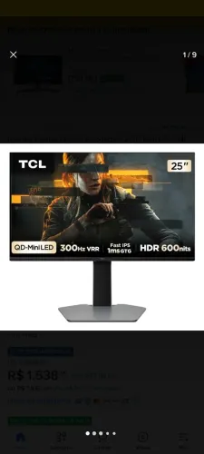 TCL QD-Mini LED Monitor Gamer