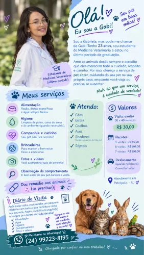 ? PET SITTER EM PETRÓPOLIS ?
