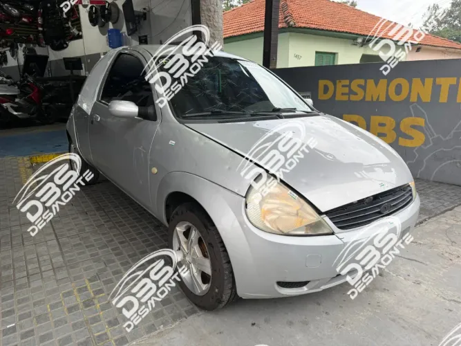 Traseira Com Teto Ka Zetec Rocam 1.6 2003 ( Retirada de Peça )