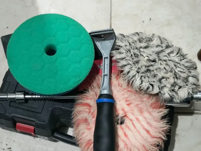 Soprador, repuxadeira, boinas raspador e tacos