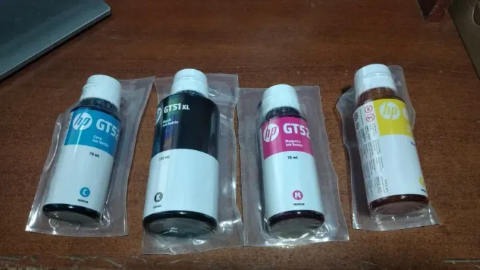 Tintas originais HP GT51 e GT52 lacradas