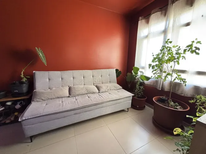 Sofá cama Ortobom cinza