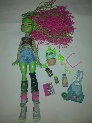boneca monster high g3 venus mcflytrap 