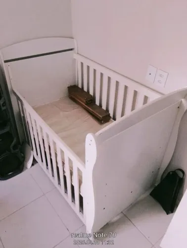 Berço Infantil + Colchão
