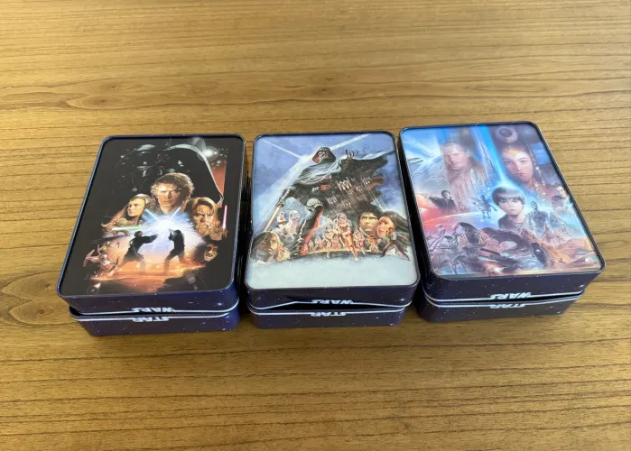 Caixas Artísticas - Star Wars Episodes: 1,3 e 5 - Colecionador!