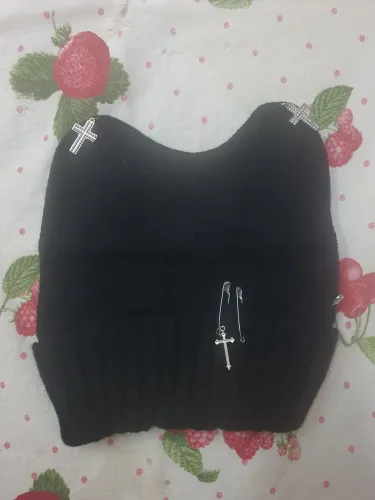 TOUCA GÓTICA COM ORELHA DE GATINHO
