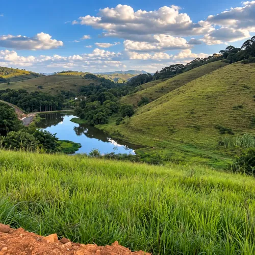 Vendo terreno com vista linda!