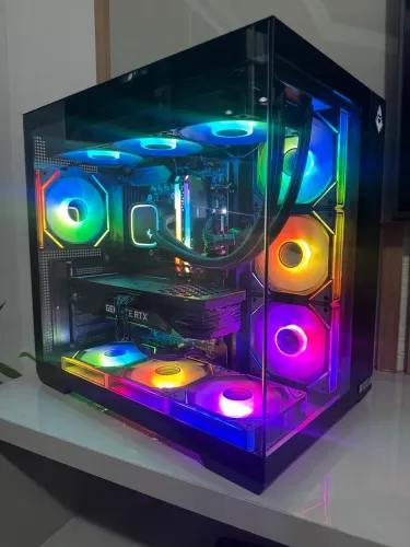 PC Gamer Ryzen 7 5700x3D + RTX 3070Ti com garantia - Em até 18x