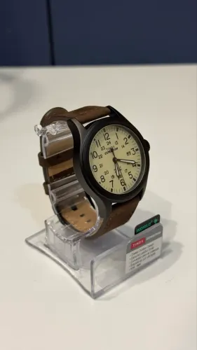 Relógio Timex Expedition Scout 40mm Pulseira de couro